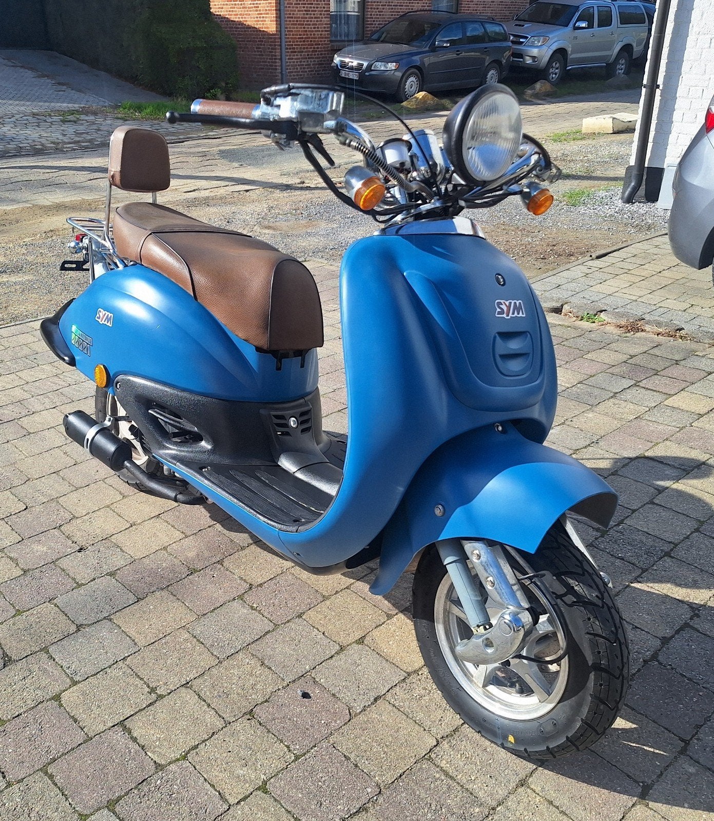 2200 km, 49 cc A klasse, Ophalen, SYM