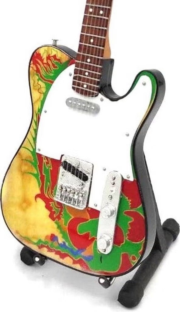 Miniatuur replica Fender gitaar - Jimmy Page - Led Zeppelin, Ophalen of Verzenden, Nieuw
