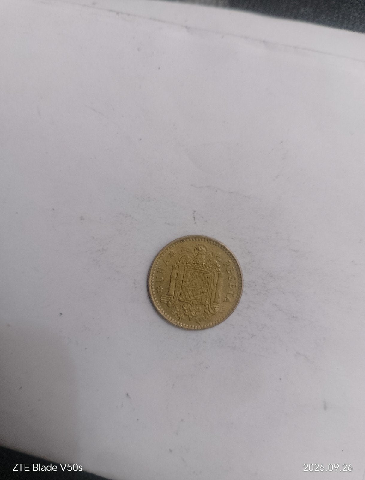 pièce de monnaie espagnole, Timbres & Monnaies, Enlèvement ou Envoi