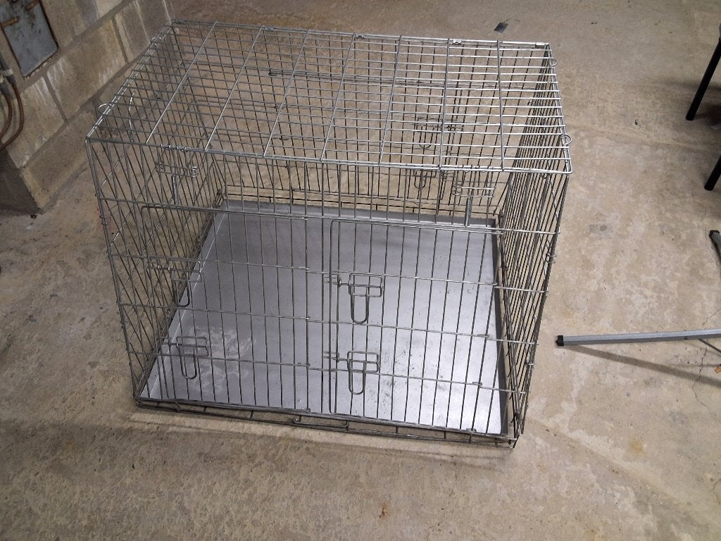 Metalen hondendenbench, Ophalen, Gebruikt, 65 tot 100 cm, Hondenhok