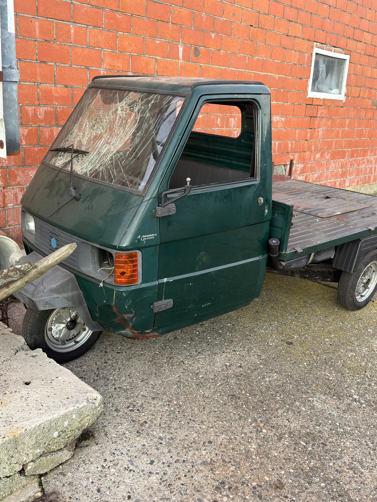 Piaggio ape tm 220cc, Enlèvement, Comme neuf