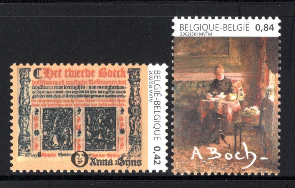 3061/3062 MNH 2002 - Les femmes et l'art., Neuf, Non oblitéré, Art, Envoi
