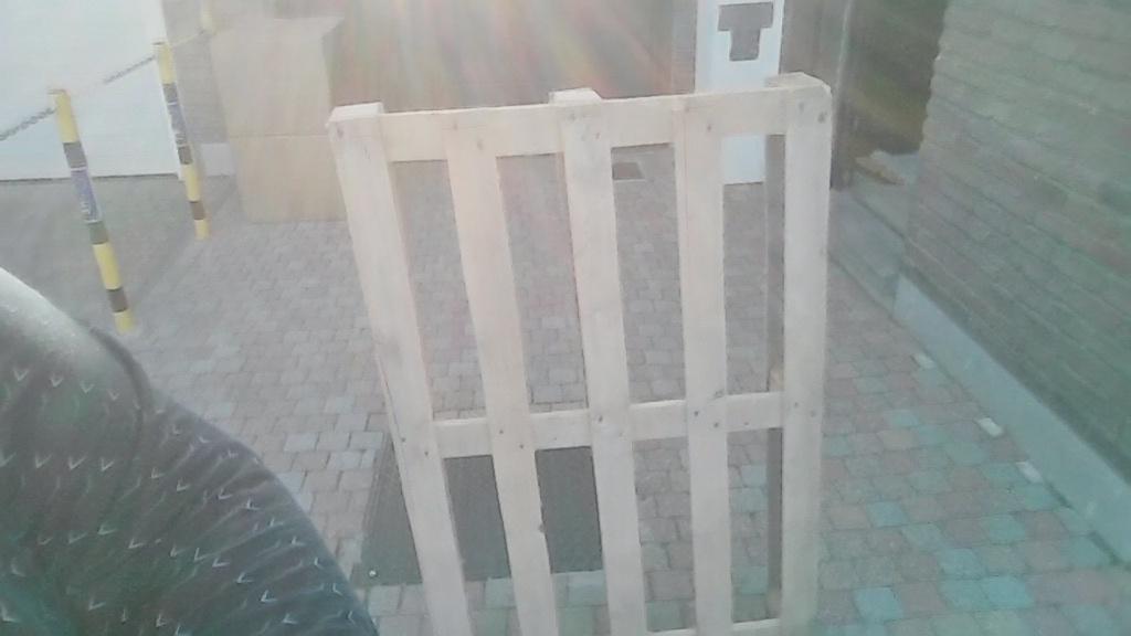 1 houten pallet MOET SNEL WEG, Ophalen, Nieuw, Pallet