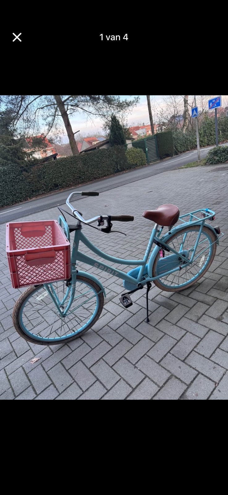 Fiets Spirit 26 inch, Fietsen en Brommers, Fietsen | Meisjes, Terugtraprem, Gebruikt, Handrem, Ophalen