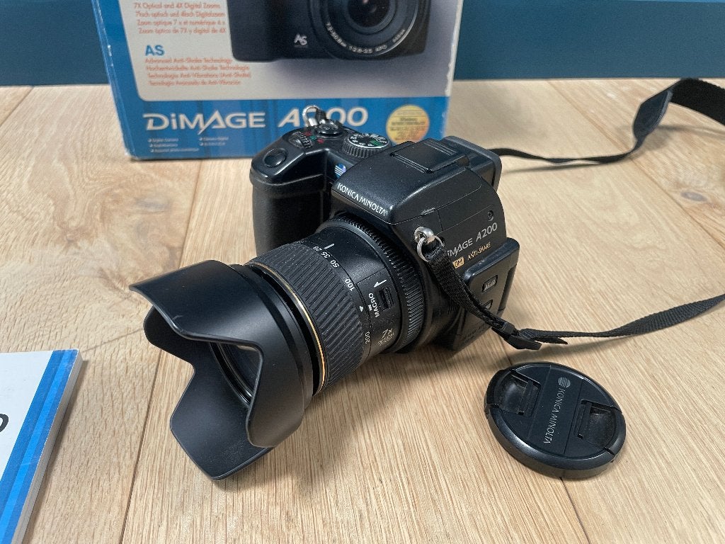 Minolta A200 camera, Gebruikt, Minolta, Compact, 8 Megapixel
