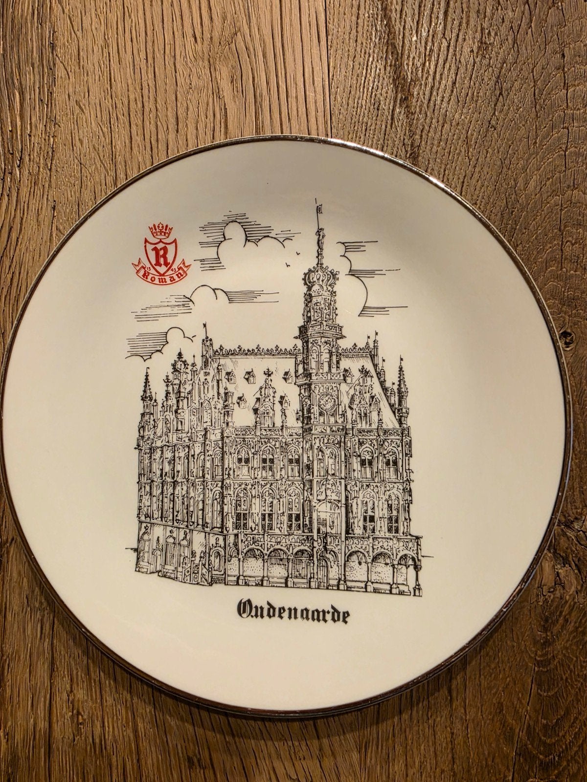 Brouwerij Roman porseleinen bord, Ophalen