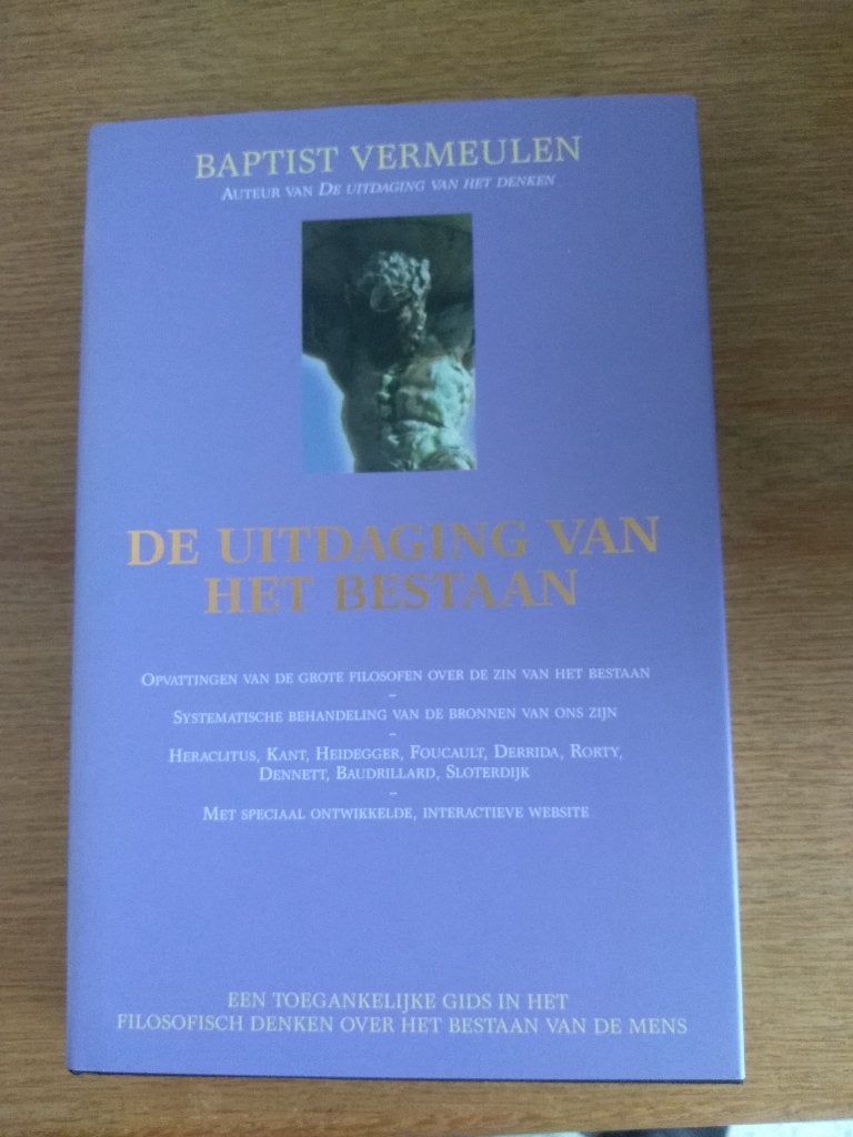 De Uitdaging van het bestaan / Baptist Vermeulen, Livres, Philosophie, Enlèvement, Neuf