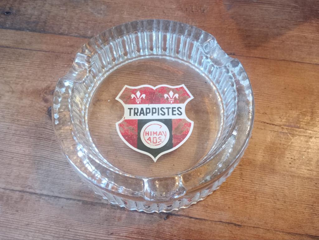 Brasserie bier oude asbak Trappistes de Chimay, Verzamelen, Ophalen of Verzenden
