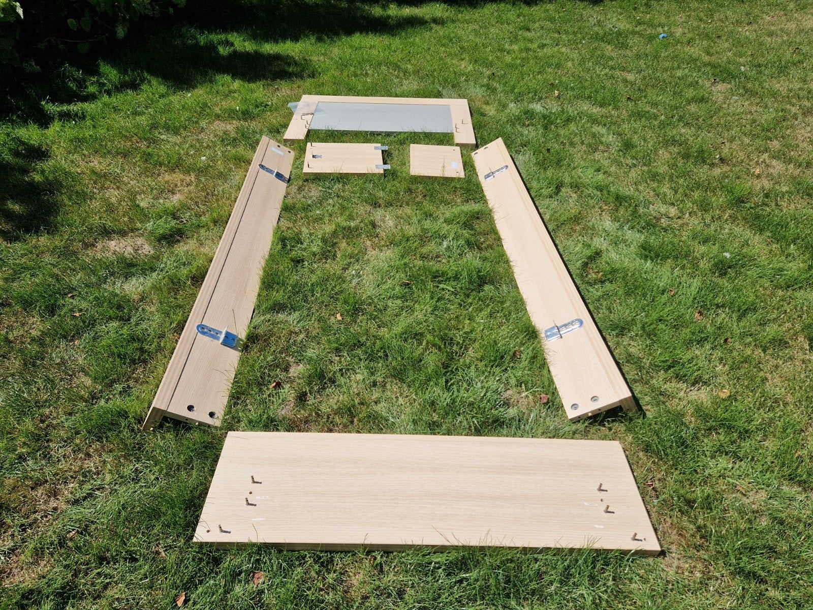 1 persoonsbed, frame, 200*120 ; 2 identieke, Ophalen, Gebruikt, 90 cm, Eenpersoons