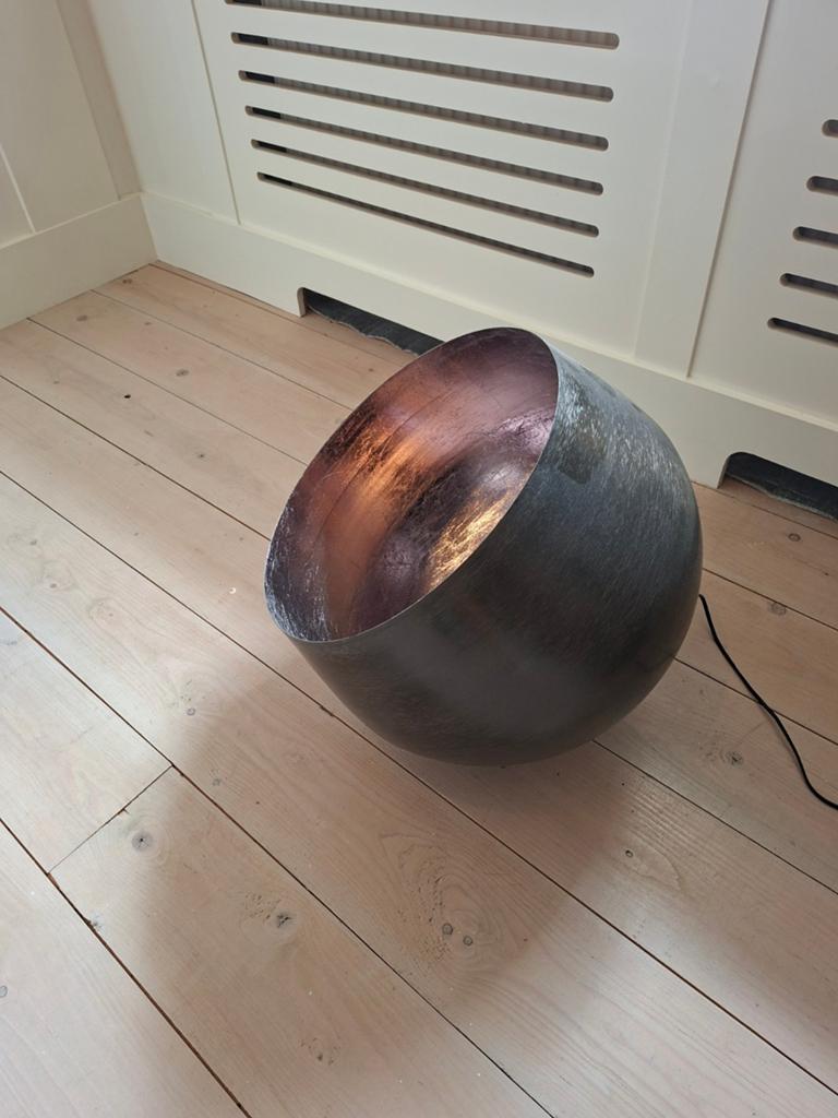 Vloerlamp zijlstra 46cm, Huis en Inrichting, Lampen | Vloerlampen, Ophalen of Verzenden, Metaal