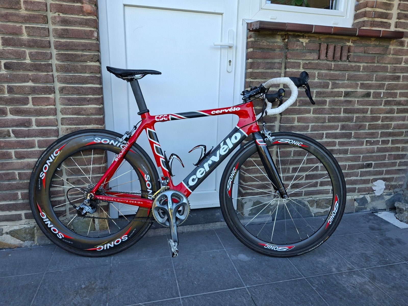 Cervélo Soloist CSC edition, Gebruikt, Carbon, Velgrem, 49 tot 53 cm