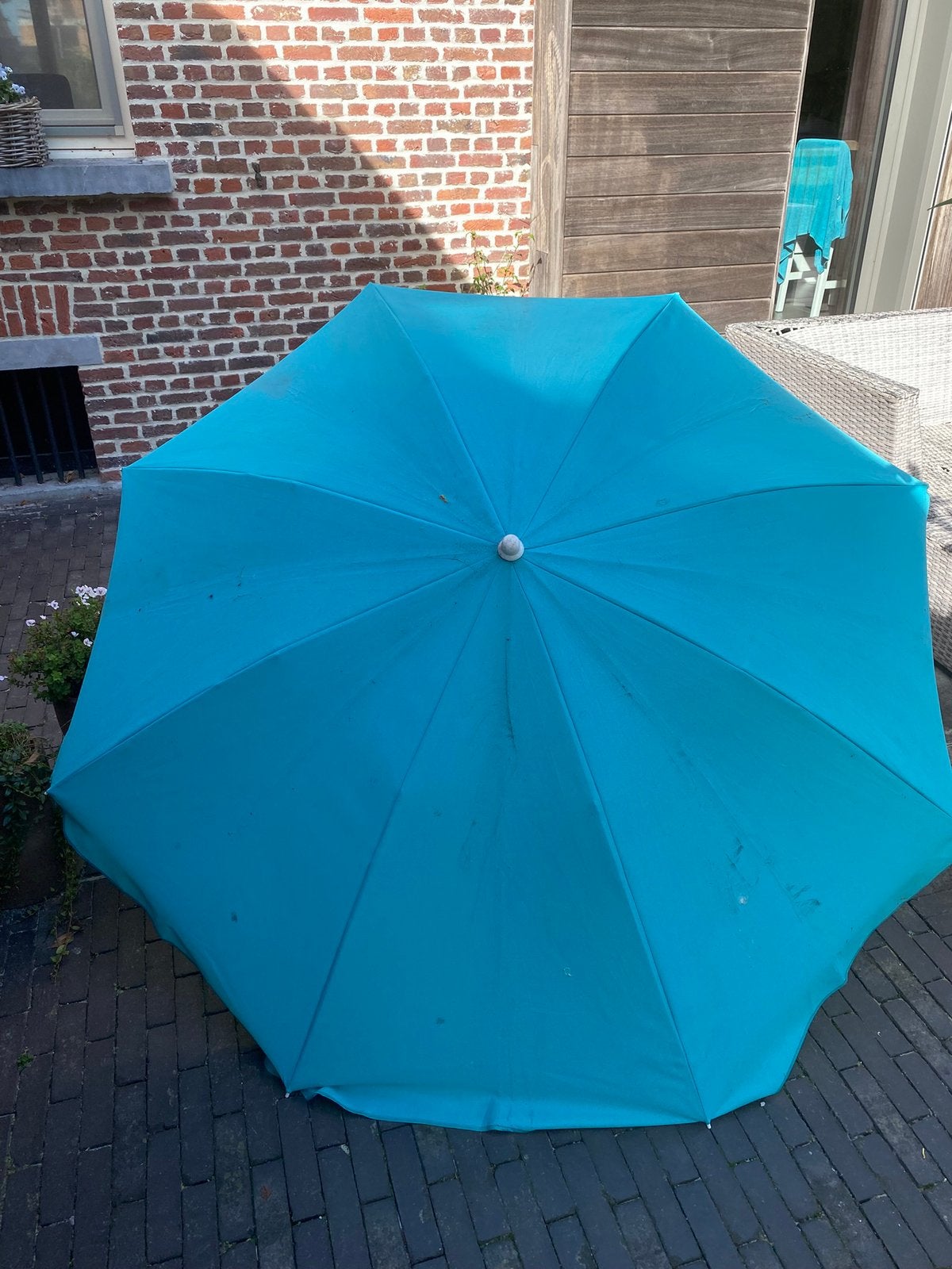 Gratis parasol, Ophalen, Gebruikt, 1 tot 2 meter, Strandparasol