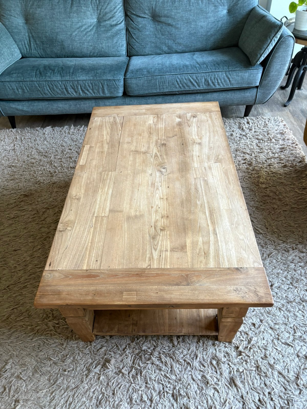 Mooie teak salontafel, Ophalen, Zo goed als nieuw