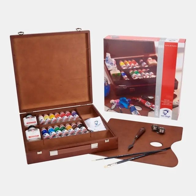 Coffre Van Gogh Avryl Paint Inspiration, Livres, Loisirs & Temps libre, Enlèvement, Neuf, Dessin et Peinture