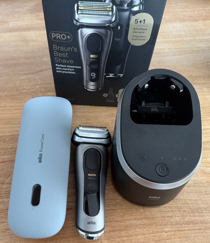 Rasoir Braun 9 Series Pro+ Super Etat Avec Chargeur Portable, Electroménager, Enlèvement ou Envoi, Comme neuf, Rasage ou Épilation