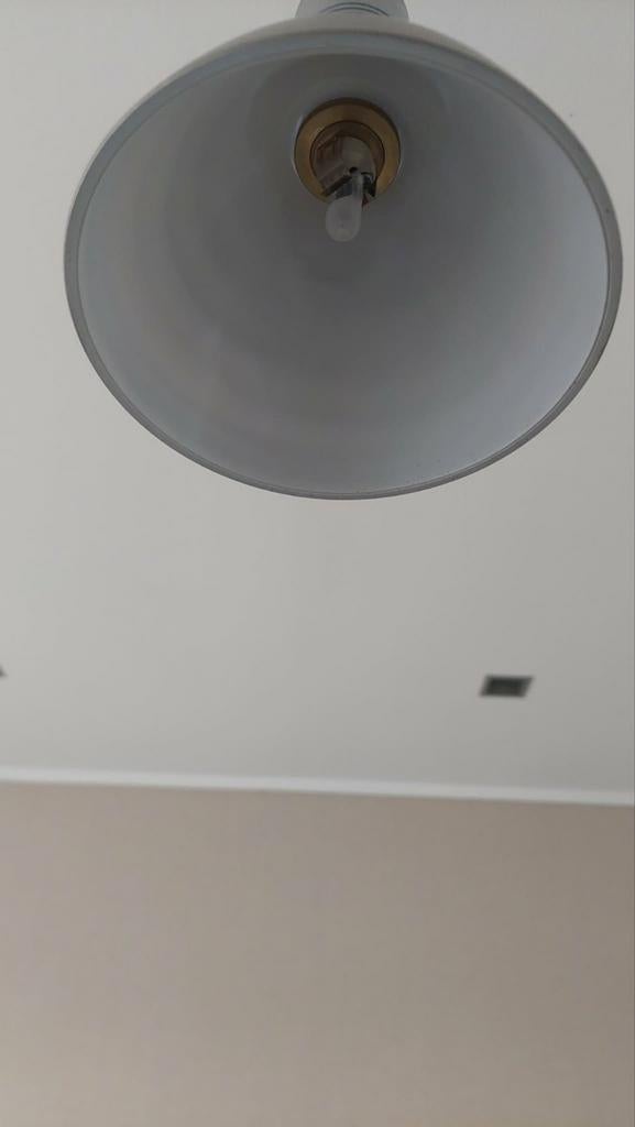 Hanglampen grijze tint ,als ze branden goud bruine tint, Enlèvement