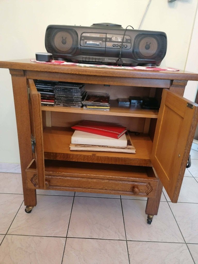 Petit meuble, Enlèvement, Comme neuf, Chêne