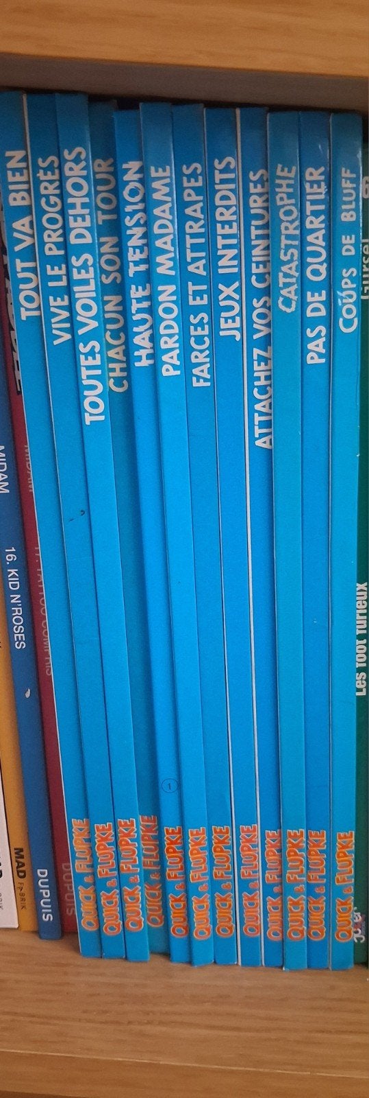 Lot BD – Quick & Flupke (12 tomes) – Excellent état, Enlèvement, Utilisé, Hergé, Série complète