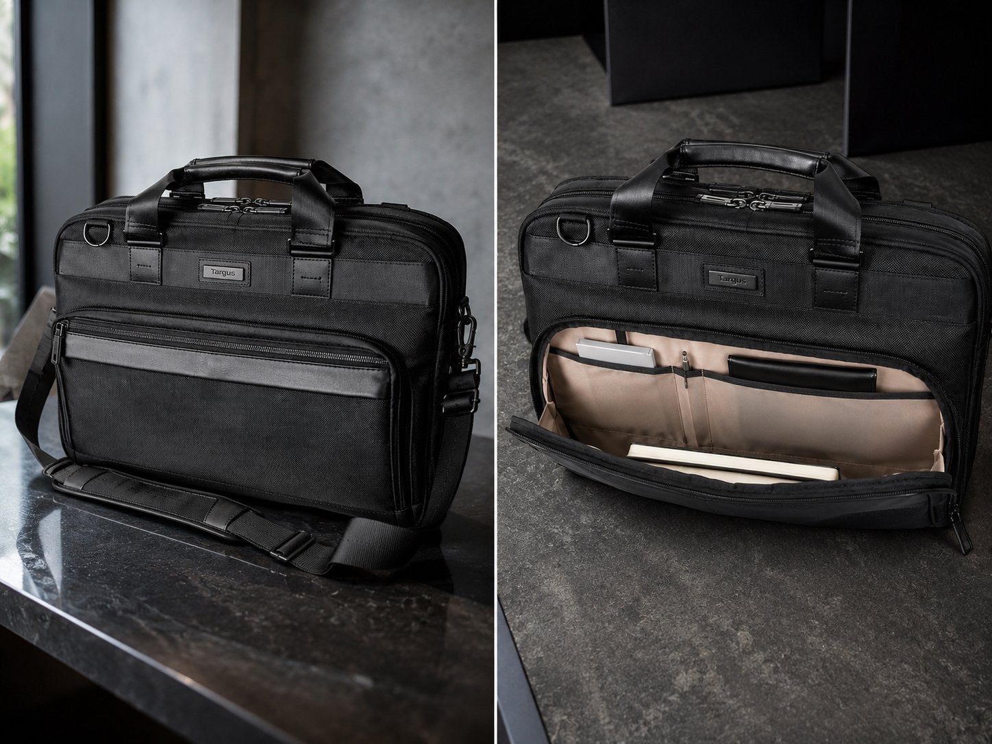 Targus business briefcase – stijlvol in verpakking, Computers en Software, Ophalen, 16 inch, Zo goed als nieuw, Targus