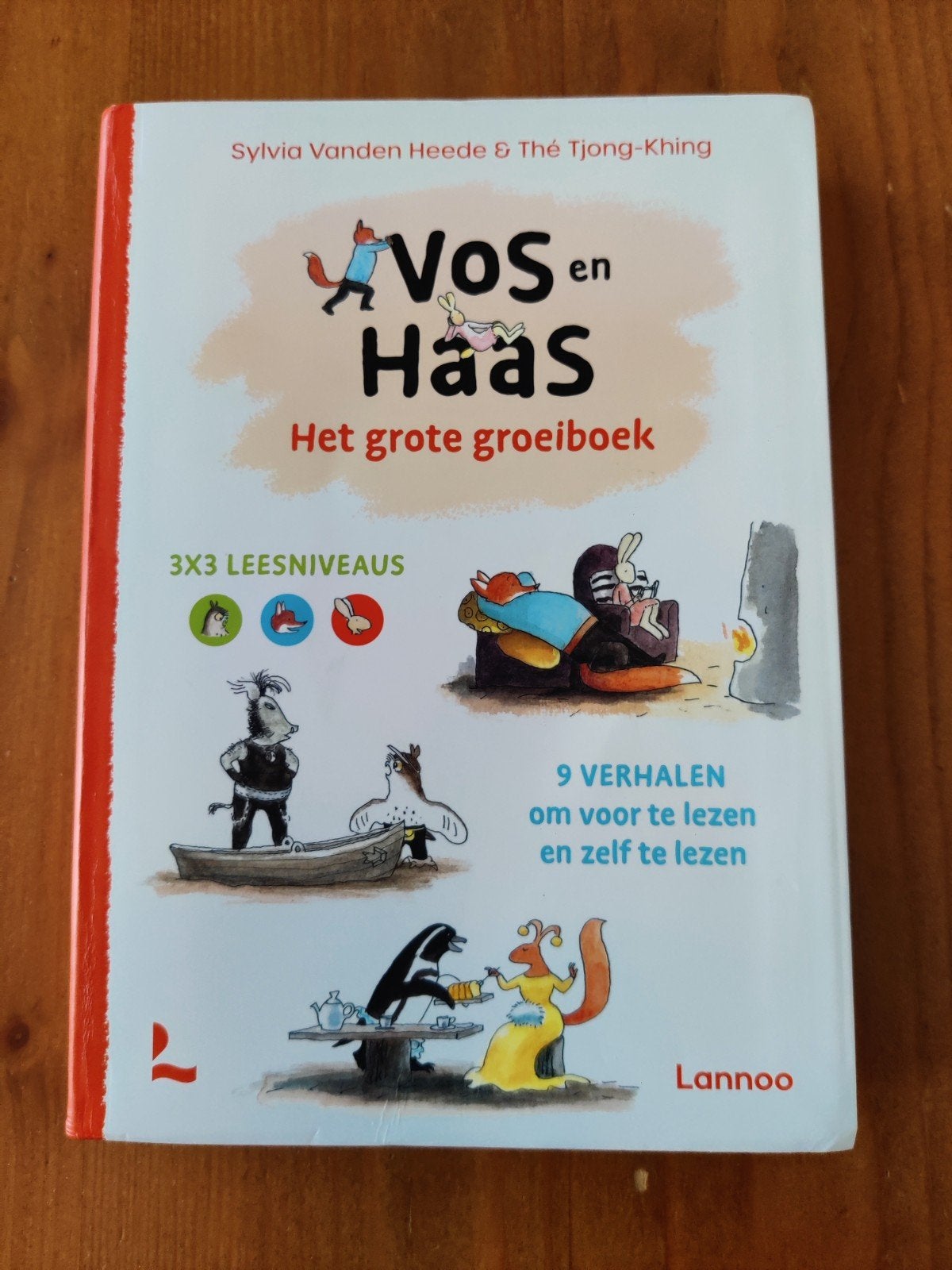 Sylvia Vanden Heede - Het grote groeiboek van Vos en Haas, Ophalen of Verzenden, Zo goed als nieuw, Sylvia Vanden Heede