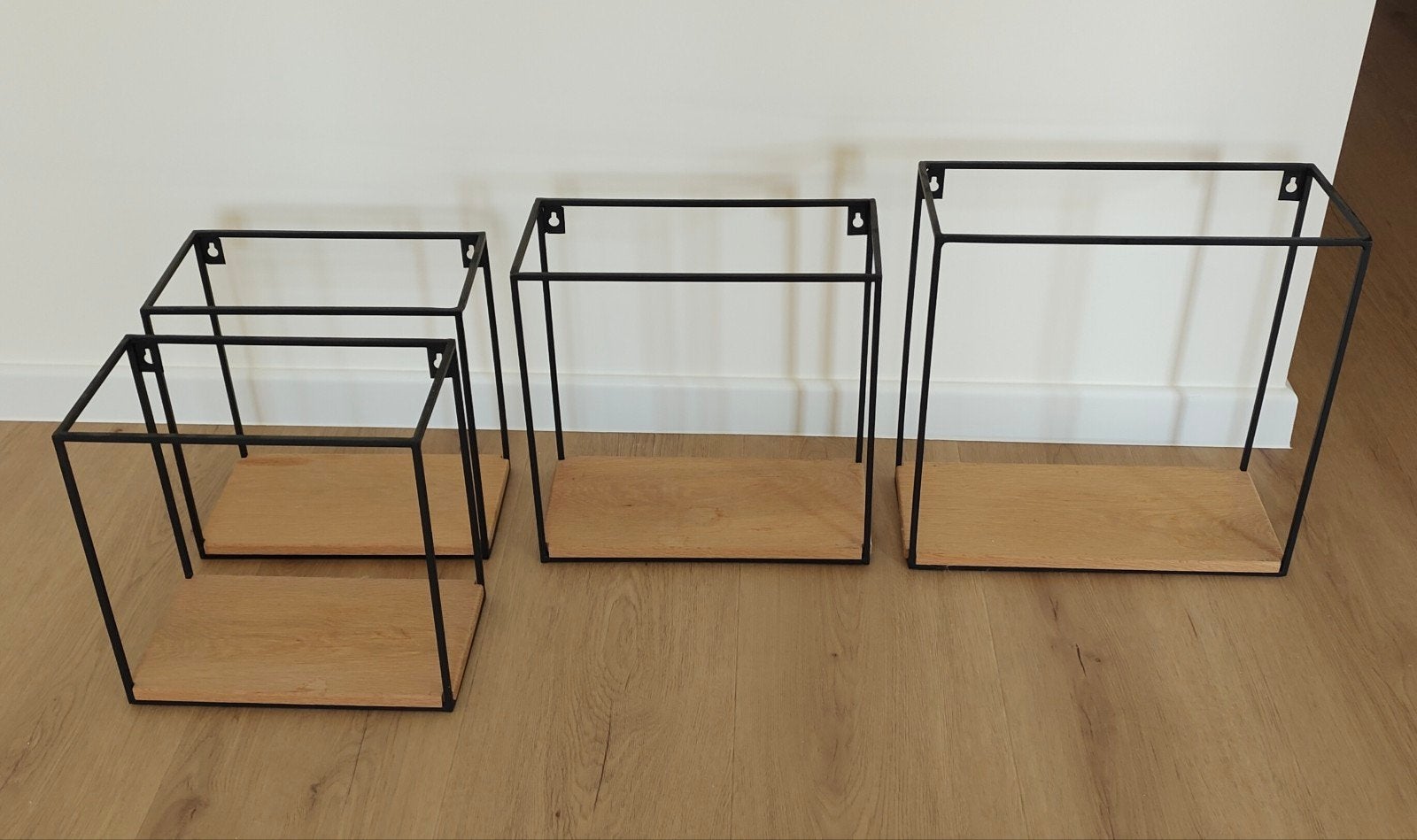 4 wandrekjes te koop, Enlèvement, Utilisé, Bois, Brun