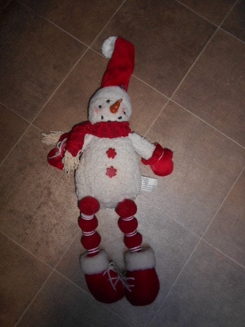 Poupée de Noël - Bonhomme de neige, Enlèvement ou Envoi, Utilisé