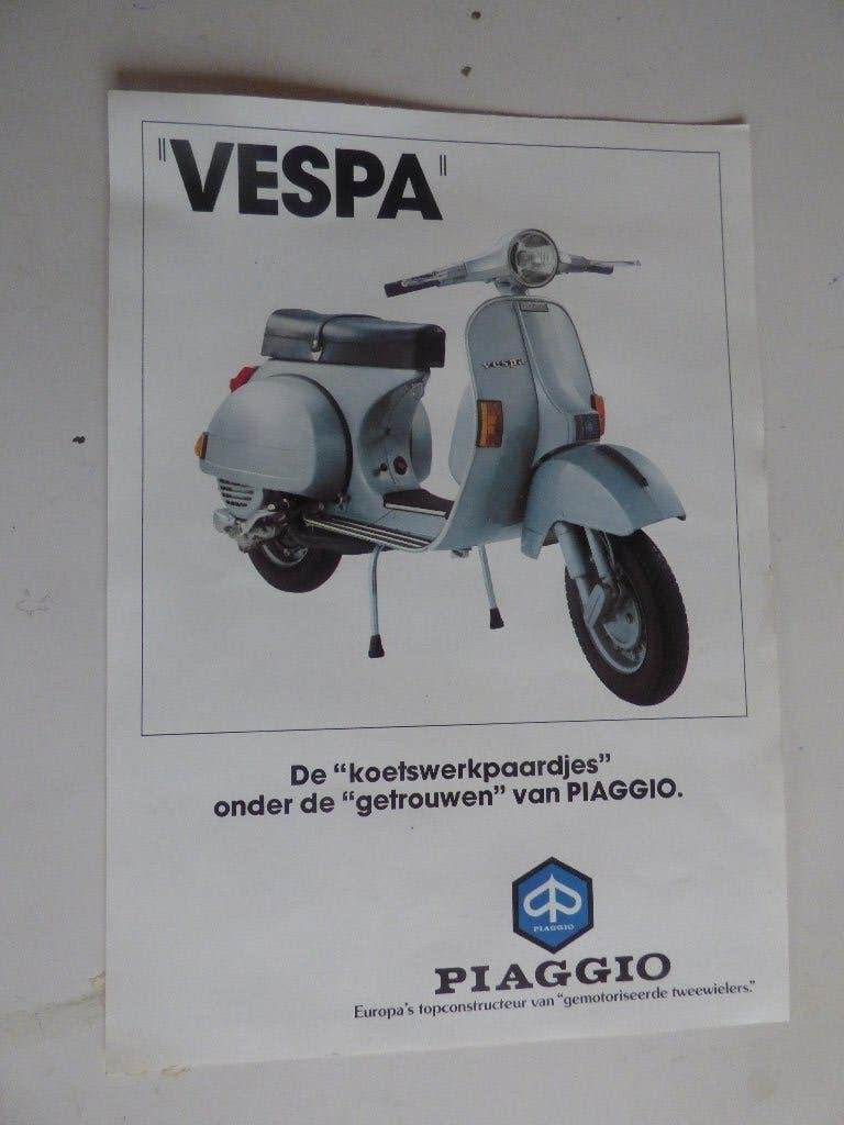 VESPA P125X - P200E - 50 SPECIAL 4V FLYER, Motoren, Handleidingen en Instructieboekjes, Ophalen of Verzenden