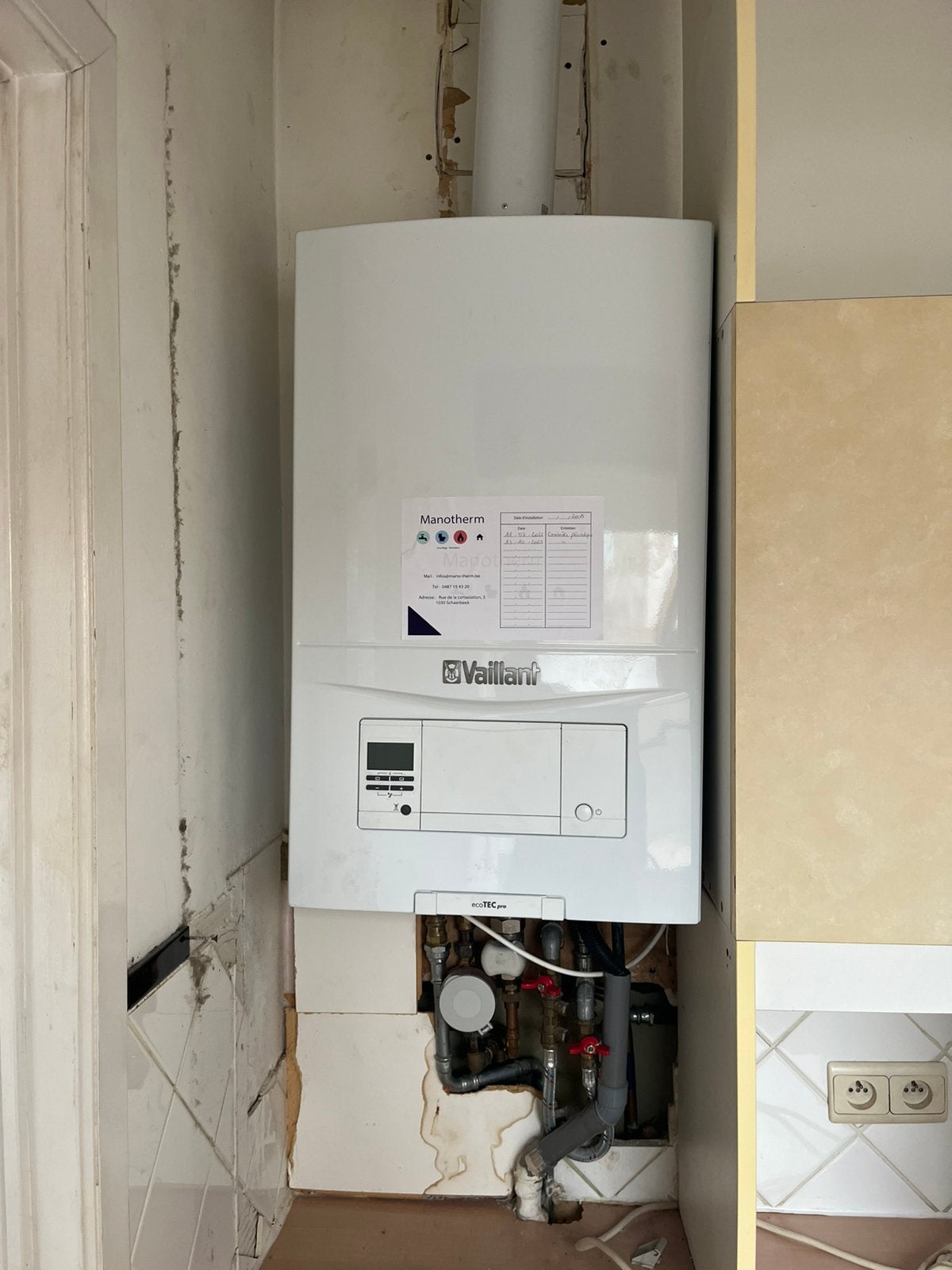 Chaudiere Vaillant EcoTec Pro 24kw, Ophalen, Zo goed als nieuw, Aardgas, 6 t/m 10 jaar oud