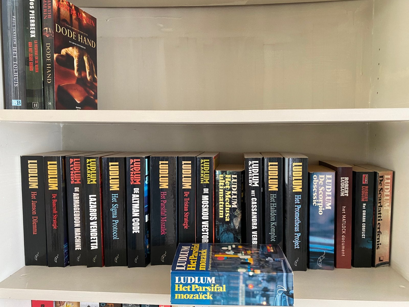 Boeken Ludlum, Ophalen, Zo goed als nieuw