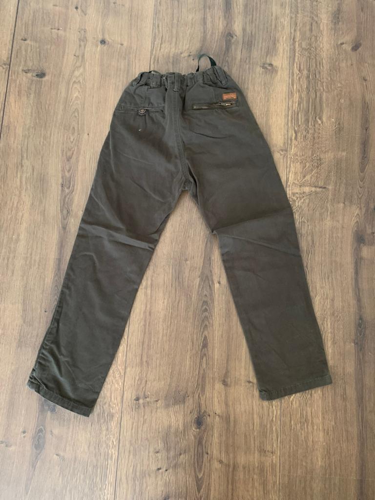 Kaki broek jongen 6-7jaar Zara, Ophalen, Zo goed als nieuw, Jongen, Broek
