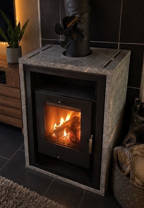 Speksteenkachel 5 Kw, Huis en Inrichting, Kachels, Ophalen