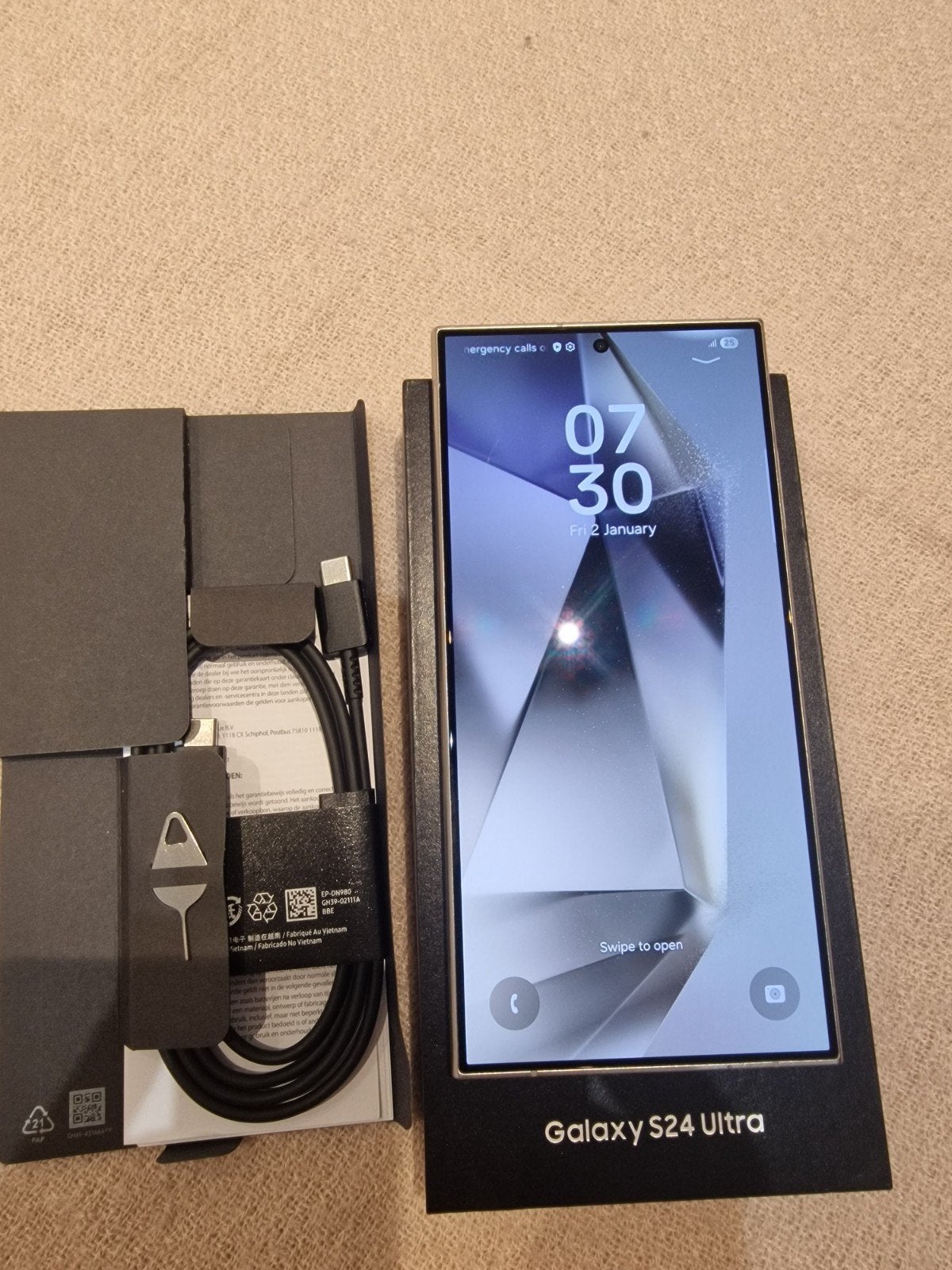 Samsung Galaxy S24 Ultra in uitstekende staat, Overige modellen, Overige kleuren, Ophalen of Verzenden, Android OS
