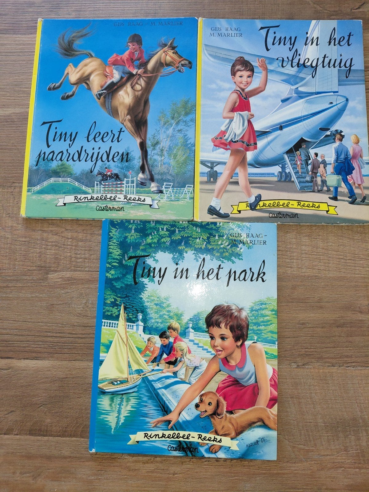 3 oude tiny boekjes 1ste uitgage 1965 !!!, Boeken, Ophalen of Verzenden