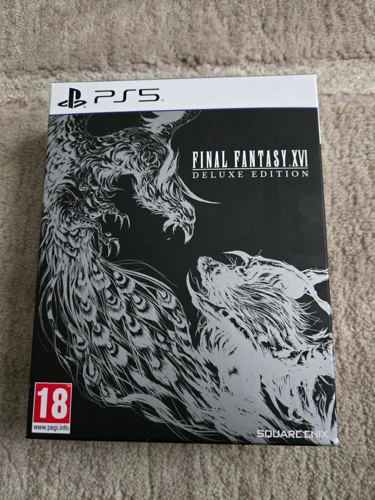 final fantasy 16 (XVI) Deluxe Édition comme neuf complete, Enlèvement ou Envoi, 1 joueur, Comme neuf, Un ordinateur
