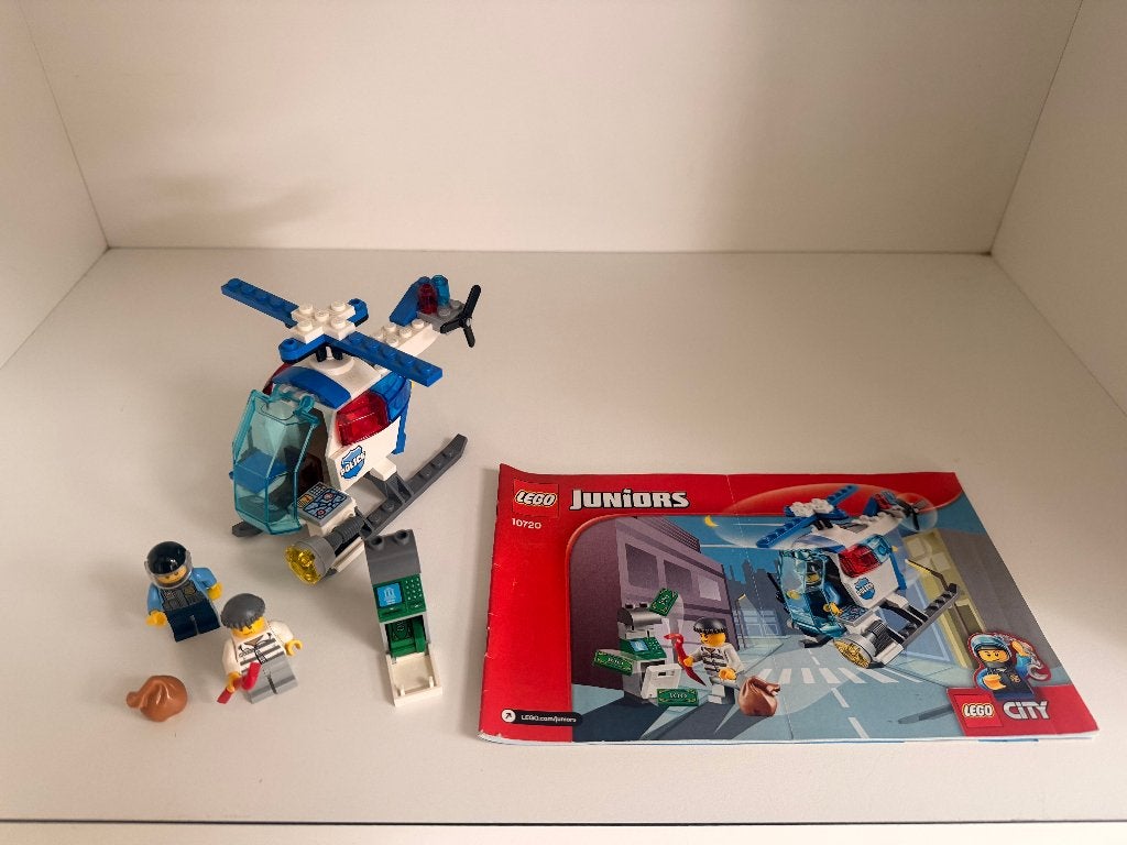 LEGO Juniors Set - Police Helicopter Chase (10720), Lego, Ensemble complet, Enlèvement ou Envoi, Overige thema's