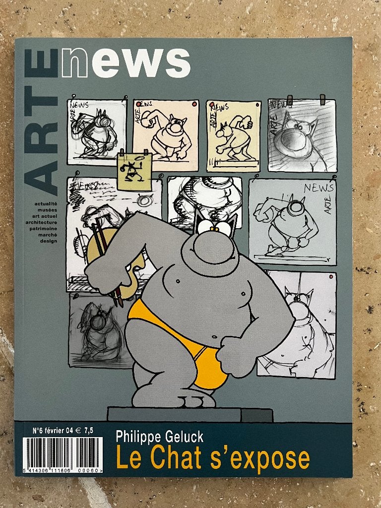 Arte news Magazine : Le Chat s’expose, Ophalen, Zo goed als nieuw