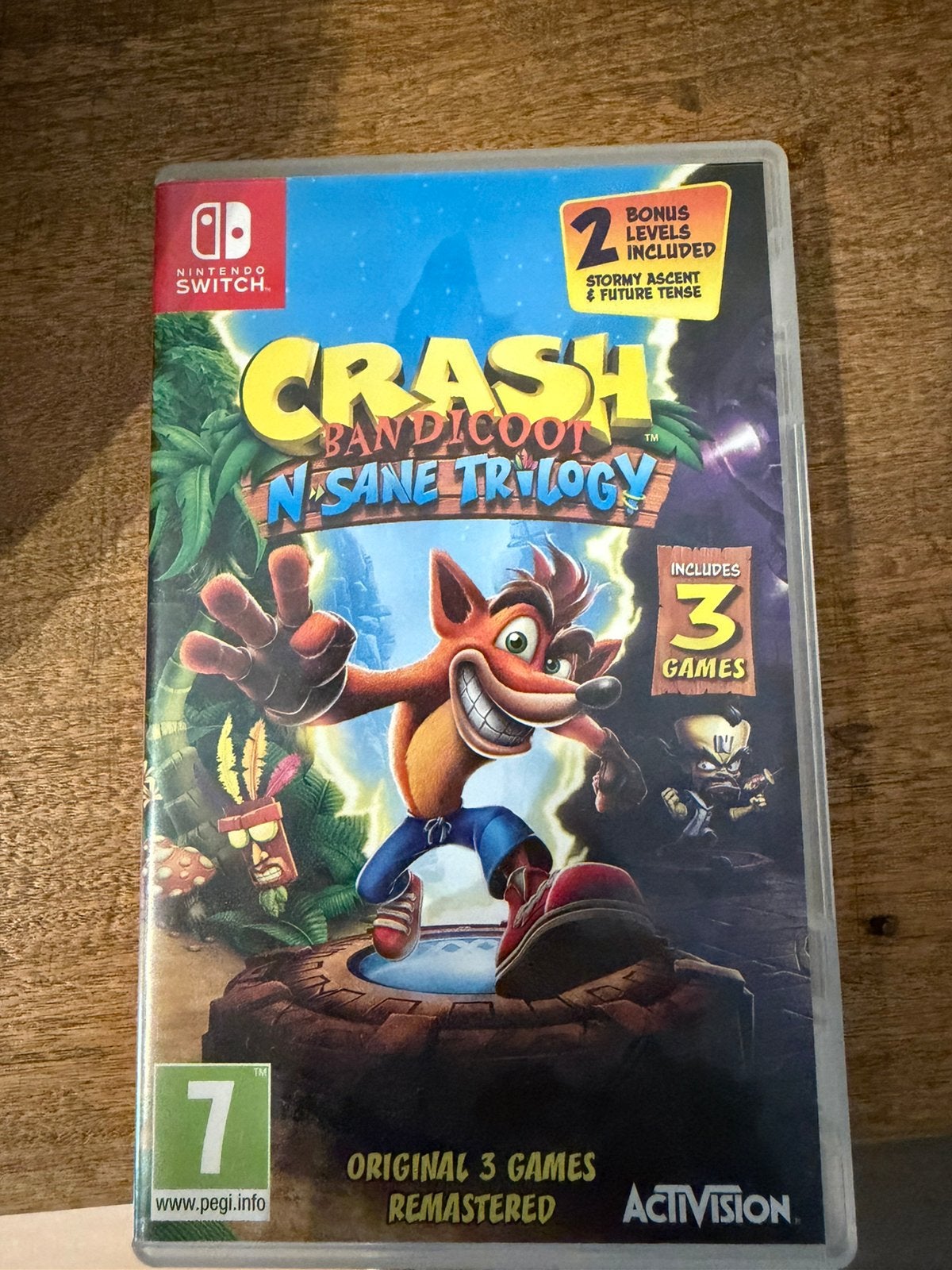 Crash bandicoot trilogy switch, Games en Spelcomputers, Ophalen, Zo goed als nieuw