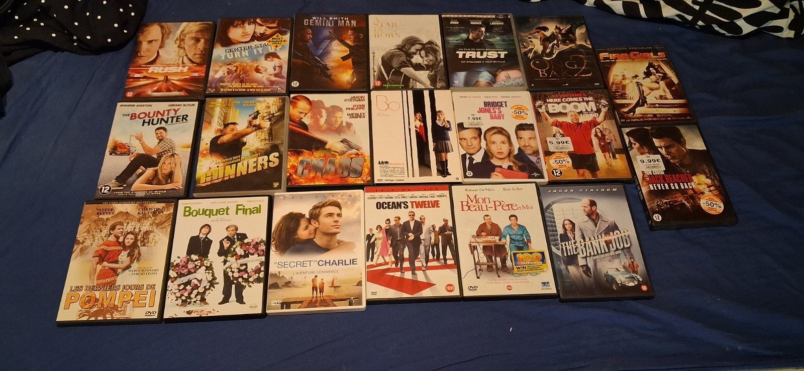 lot de 20 dvd divers, CD & DVD, Enlèvement ou Envoi, Français, Autres genres, Utilisé