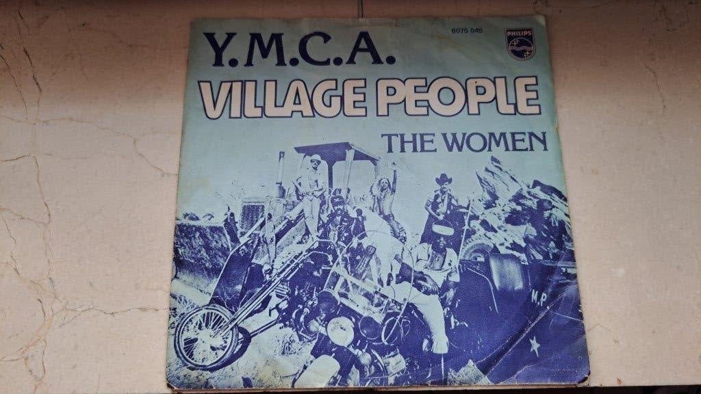 vinyl Village People YMCA The women 45T, Cd's en Dvd's, Vinyl | Pop, Ophalen of Verzenden