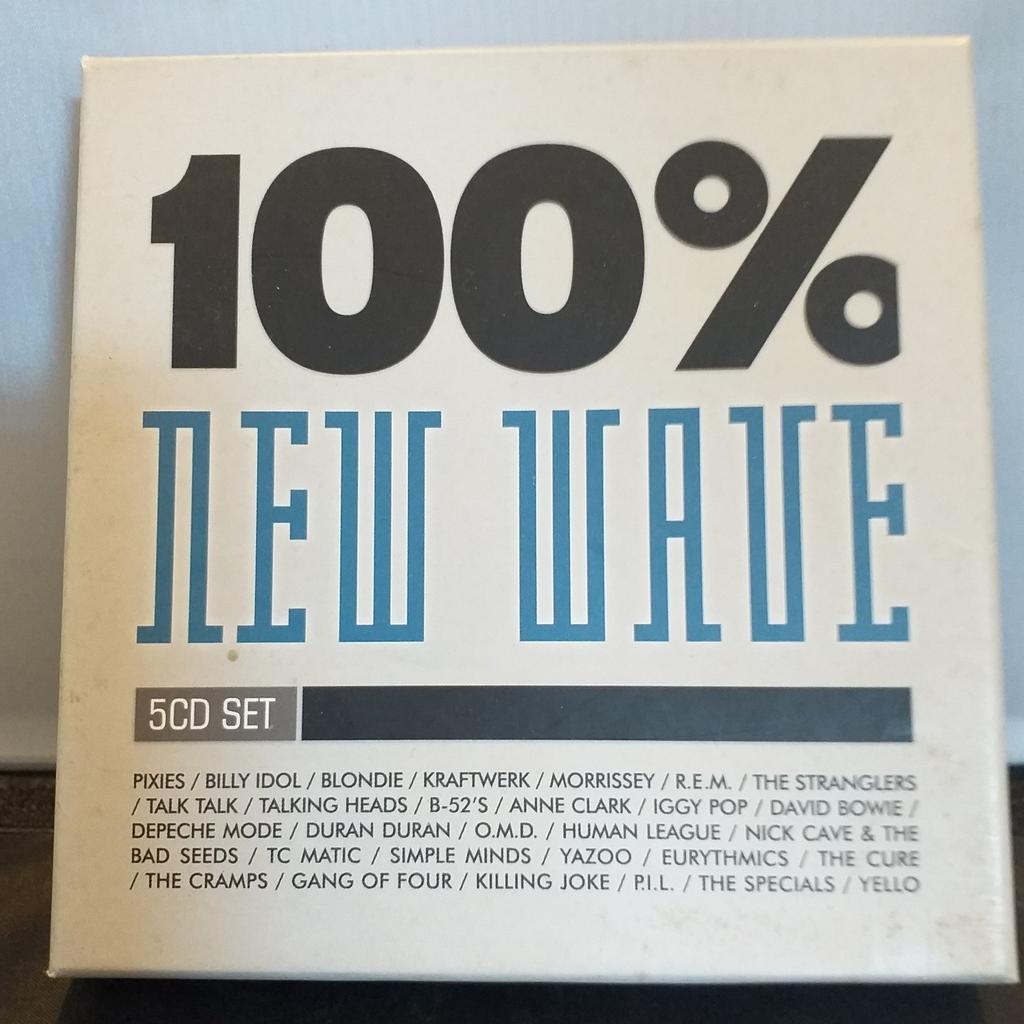 5 CD | 100% New Wave, Ophalen
