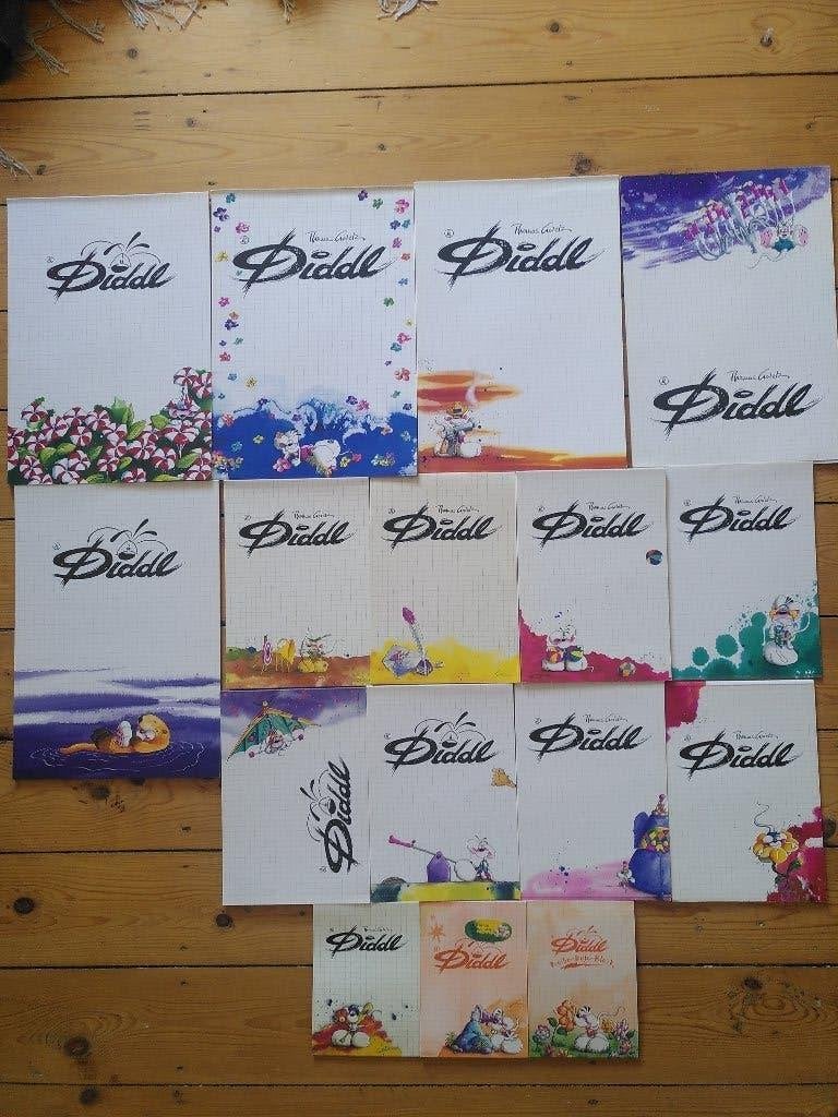 Blocs Diddl, Collections, Diddl, Utilisé, Papier, Carte ou Papeterie, Diddl, Enlèvement ou Envoi