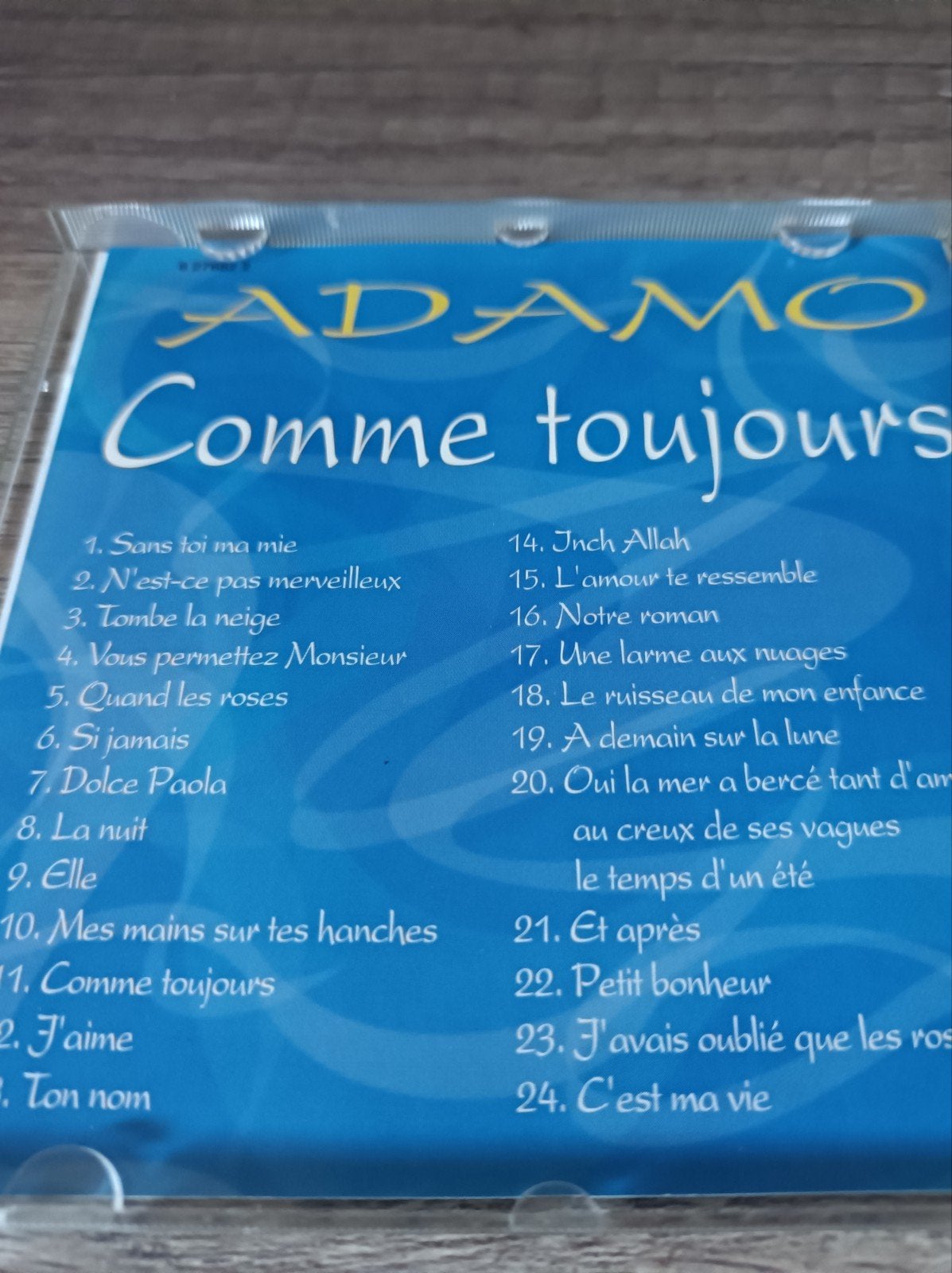 CD Salvatore Adamo, CD & DVD, Enlèvement ou Envoi
