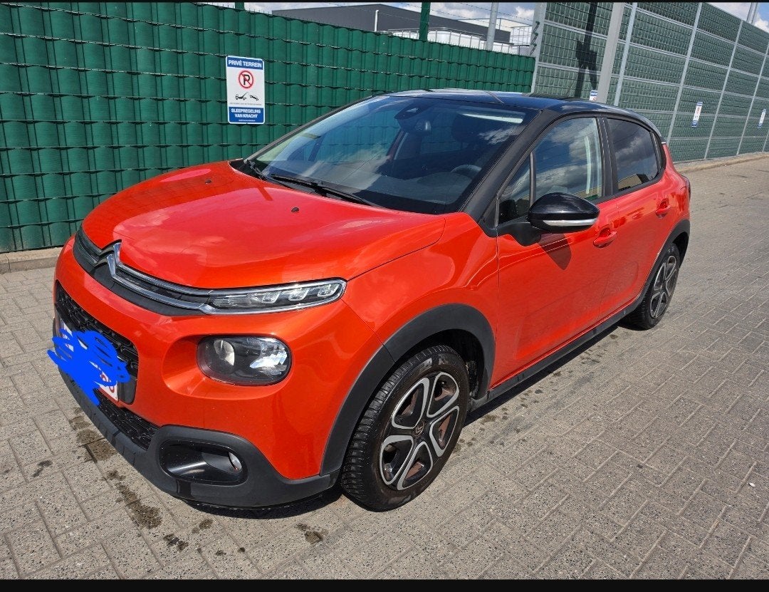 Citroen C3 1.2 PureTech in zeer mooie staat, Auto's, Zwart, Overige kleuren, Elektrisch, Particulier