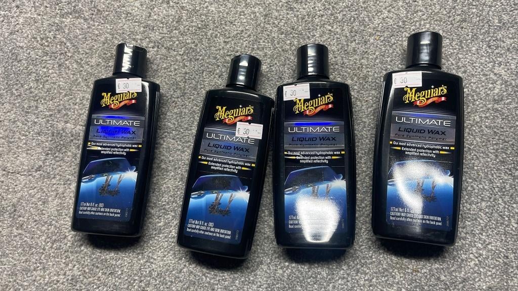 4x Meguiar's Ultimate Liquid Wax 177ml – Neuf -30%, Enlèvement ou Envoi