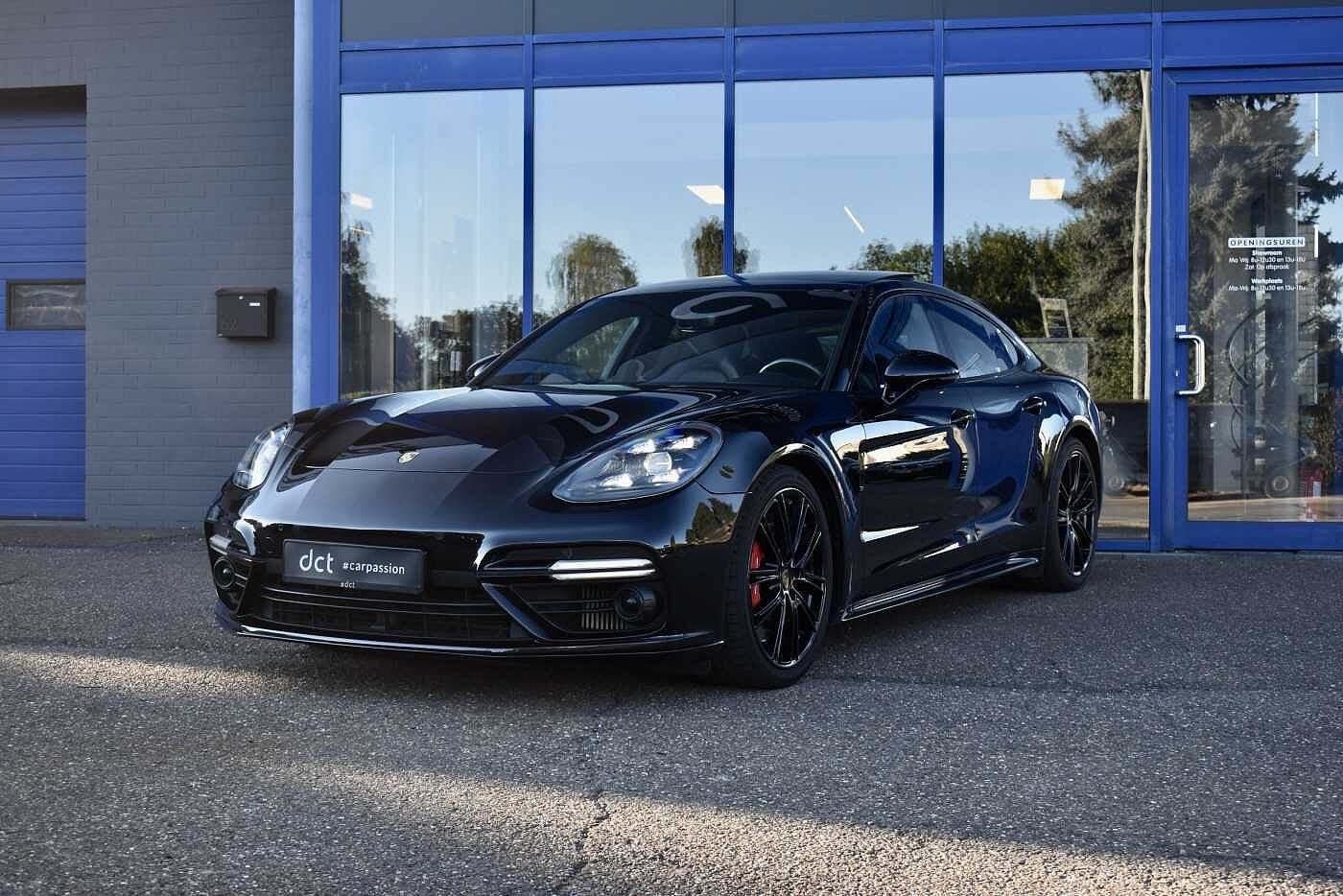 Porsche Panamera 4.0 V8 TURBO Rear Axle St. Pano PDCC Sport, Cuir, Euro 6, Entreprise, Noir