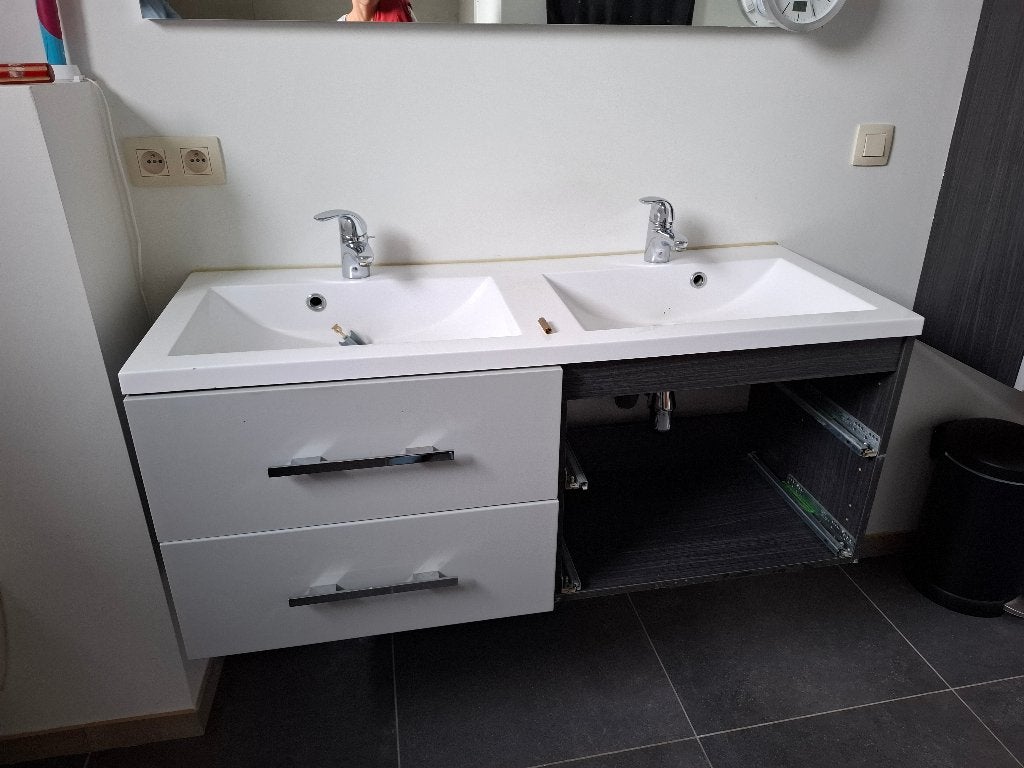 Meubles de salle de bain, Maison & Meubles, 25 à 50 cm, Moins de 100 cm, Meuble lavabo, 100 à 150 cm