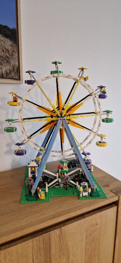 LEGO 10247 reuzenrad, Kinderen en Baby's, Speelgoed | Duplo en Lego, Ophalen, Overige thema's, Lego, Zo goed als nieuw