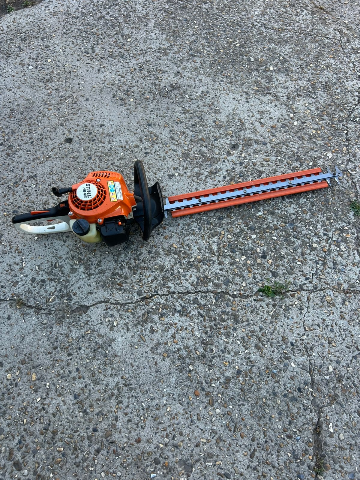 Haagschaar stihl hs45, Tuin en Terras, Ophalen, Gebruikt, Benzine