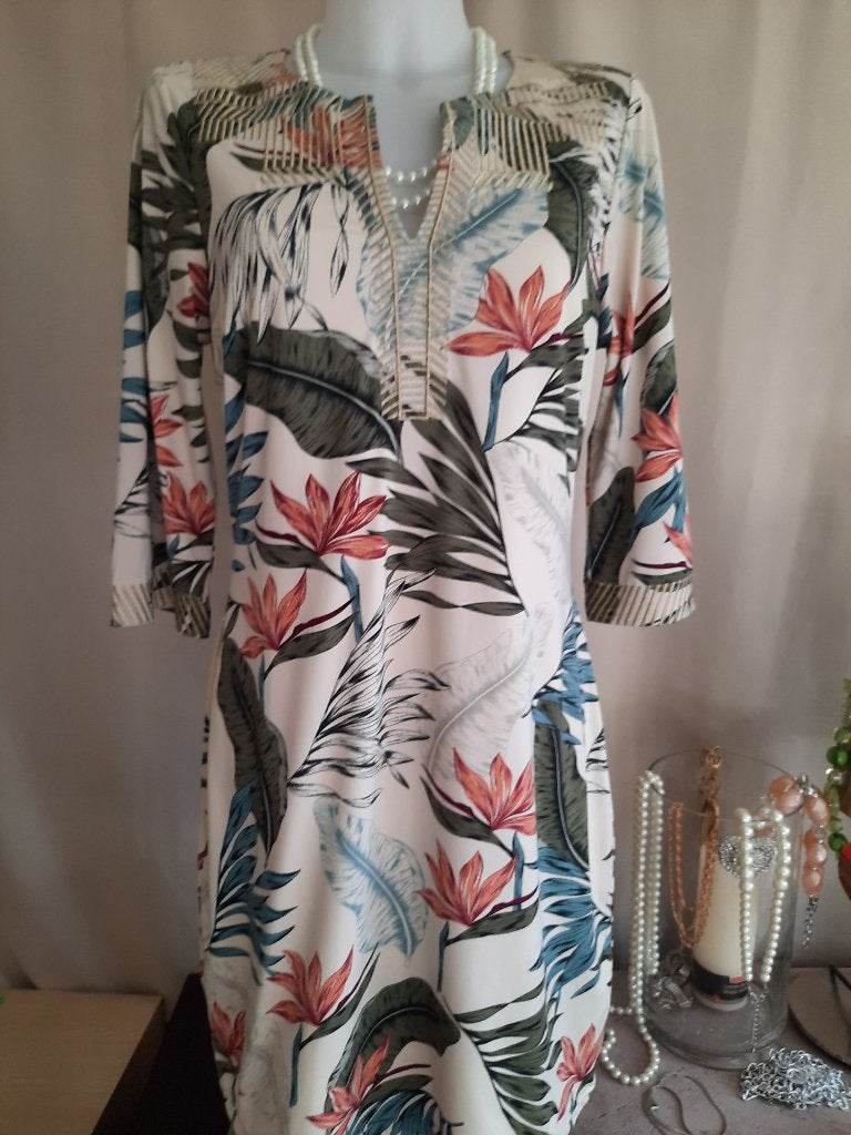 K-design kleedje M, Kleding | Dames, Maat 38/40 (M), K-design, Meerkleurig, Ophalen of Verzenden