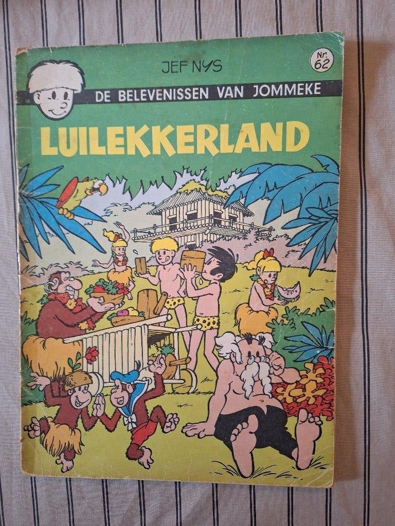 Jommeke 62: luilekkerland, Eén stripboek, Ophalen of Verzenden, Gelezen